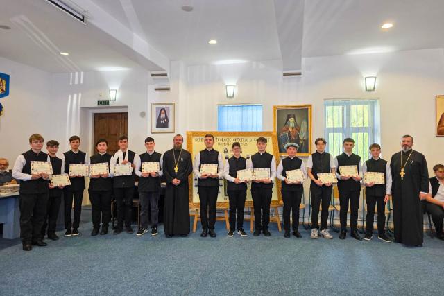 Festivitatea de premiere de la Seminarul Teologic „Veniamin Costachi” – sărbătoarea roadelor unui an de muncă și dăruire