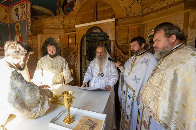 Parohia „Buna Vestire” din Popești, Farcașa, are un nou paraclis închinat Sfântului Ierarh Nectarie și Sfântului Efrem cel Nou