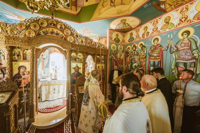 Parohia „Buna Vestire” din Popești, Farcașa, are un nou paraclis închinat Sfântului Ierarh Nectarie și Sfântului Efrem cel Nou