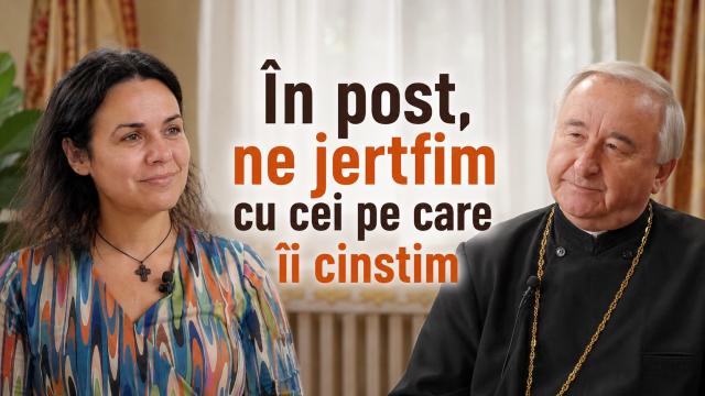 Parintele Stelian Tofană și Anda Elena Toma