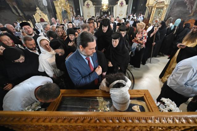 Proclamarea locală a canonizării Sfintelor Cuvioase Elisabeta și Filofteia la Mănăstirea Pasărea