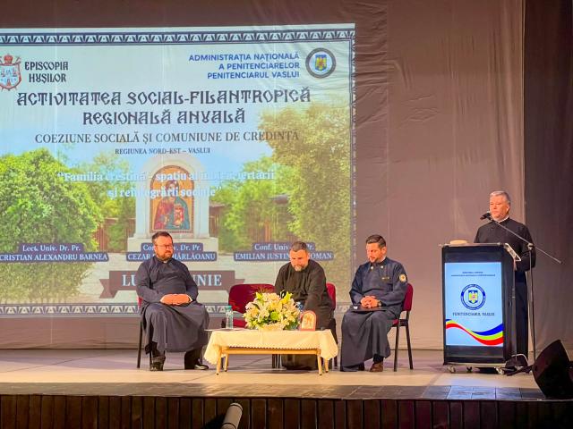 Proiectul „Coeziune socială și comuniune de credință”, la Penitenciarul Vaslui