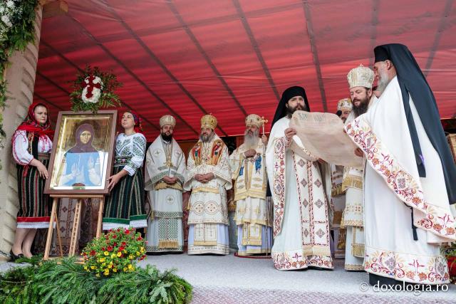 Proclamarea locală a canonizării Sfintei Olimpiada din Fărcașa