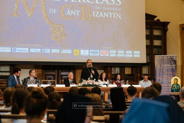 A început cea de-a XIX-a ediție a Masterclass-ului Internațional de Cânt Bizantin de la Iași