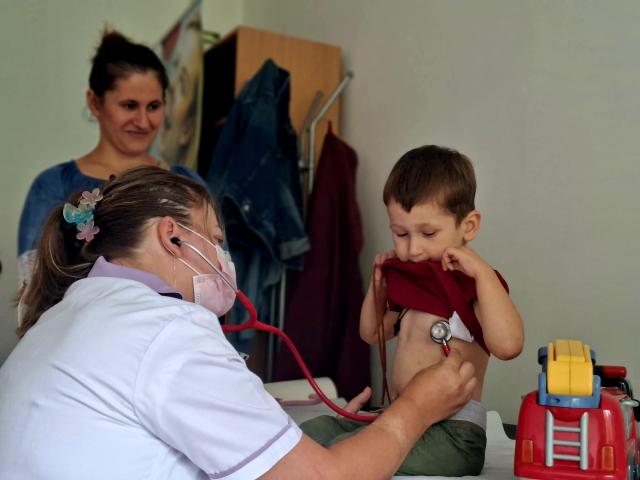 Caravană medicală pentru persoane vulnerabile din comuna Prăjeni