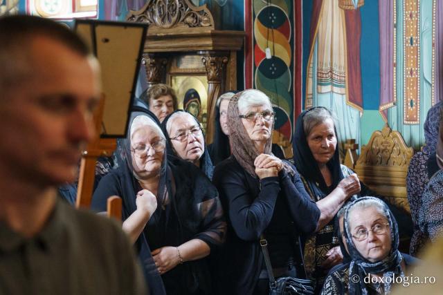 Starețul Mănăstirii Bisericani, protos. Serafim Mihali, a fost înmormântat