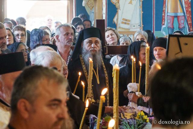 Starețul Mănăstirii Bisericani, protos. Serafim Mihali, a fost înmormântat