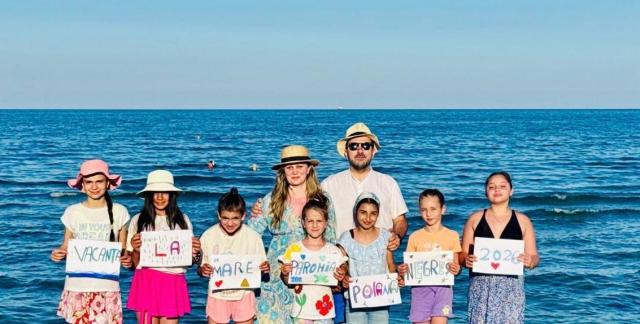 A doua ediție a taberei la mare pentru copiii din Poiana, Negrești