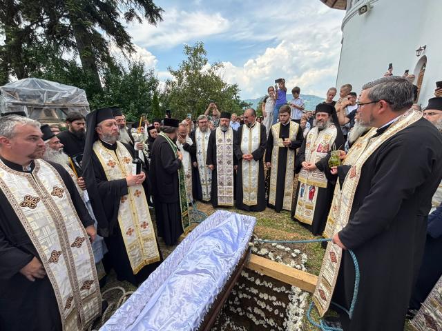 înmormantare protos. Serafim Mihali