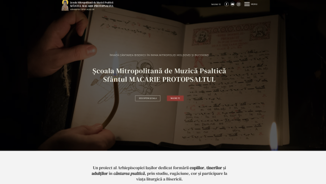Arhiepiscopia Iașilor anunță deschiderea unei școli de muzică psaltică pentru persoane de toate vârstele. În septembrie au loc înscrierile
