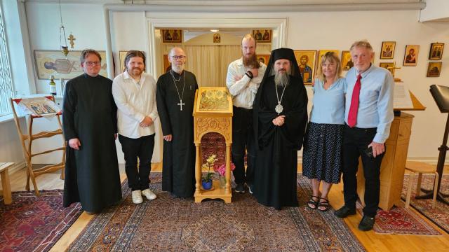PS Macarie în mijlocul românilor și al ortodocșilor scandinavi din Regatele Danemarcei și Norvegiei. Hirotonii, botez, rugăciune pentru copii și slujiri la Poarta Fiordurilor