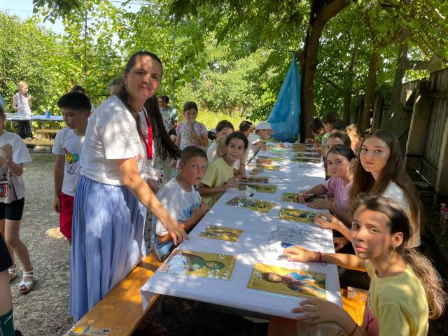 Atelierul de pictură la Feredeni