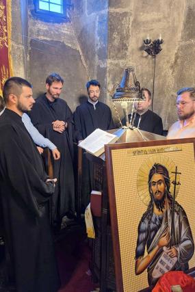 Sfântul Gheorghe Pelerinul, cinstit la biserica în care s-a rugat timp de peste 20 de ani