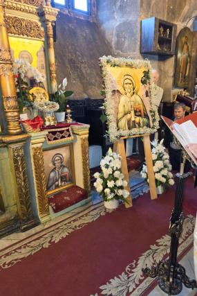 Sfântul Gheorghe Pelerinul, cinstit la biserica în care s-a rugat timp de peste 20 de ani