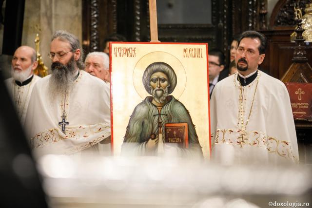 Condacul Sfântului Gheorghe Pelerinul – interpretat de corul de maici al Mănăstirii Văratec