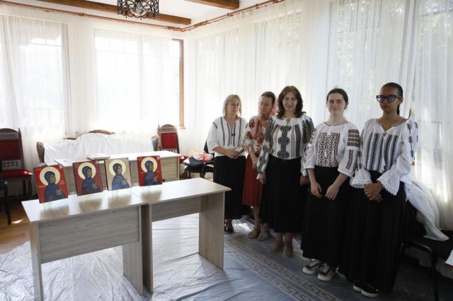 Tabără de pictură bizantină la Mănăstirea Sihăstria