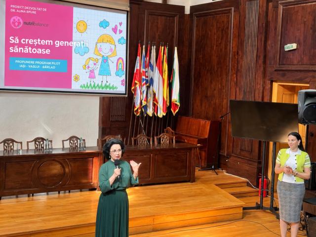 Educație pentru un stil de viață sănătos în 78 de școli ieșene, prin proiectul „Să creștem generații sănătoase”