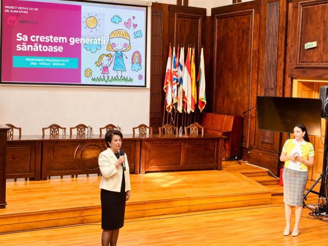 Educație pentru un stil de viață sănătos în 78 de școli ieșene, prin proiectul „Să creștem generații sănătoase”
