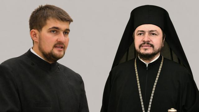 Preasfinţitul Veniamin și pr. Maxim