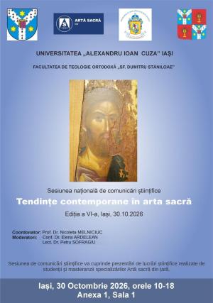 Evenimente dedicate artei sacre, la Facultatea de Teologie Ortodoxă din Iași