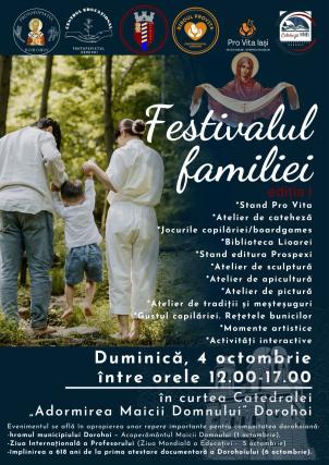 Evenimente care vor avea loc în Arhiepiscopia Iașilor, în perioada 4-10 octombrie 2026