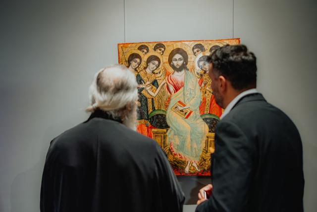 Expoziția „Când Cerul se deschide!” a fost vernisată la Palatul Culturii din Iași