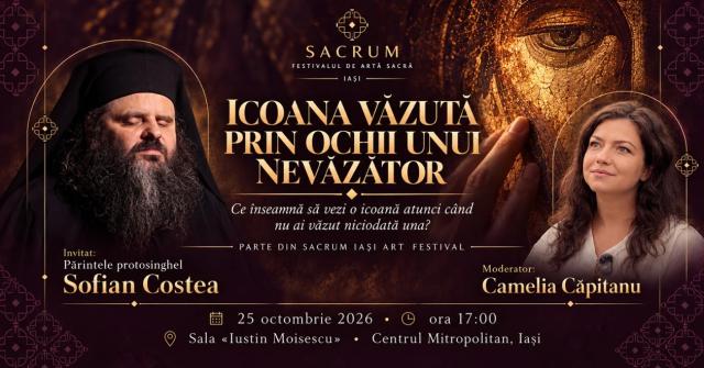 Evenimente care vor avea loc în Arhiepiscopia Iașilor, în perioada 25-31 octombrie 2026