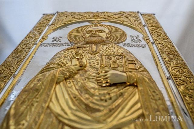 Racla Sfântului Constantin Sârbu a fost binecuvântată de Preafericitul Părinte Patriarh Daniel