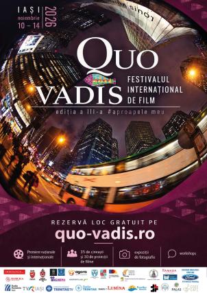 Quo Vadis 2026: 30 de filme și 35 de invitați internaționali, JONATHAN PAGEAU, GEORGE OVASHVILI, YELENA POPOVIC ȘI NICOLAE MĂRGINEANU la unicul festival de film creștin din România