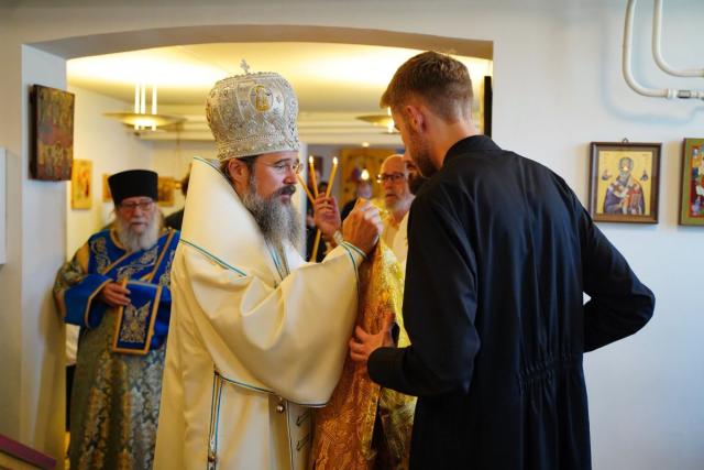Misiune ortodoxă în Scandinavia: Un tânăr danez a fost hirotonit diacon la Copenhaga