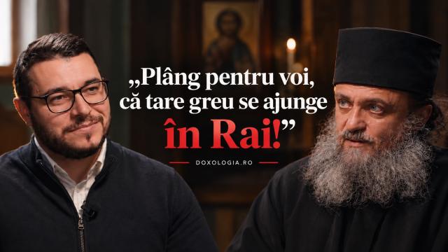 (Video) „Sfântul Paisie a sporit pentru că a fost smerit” – în dialog cu părintele Mitrofan de la Sihăstria