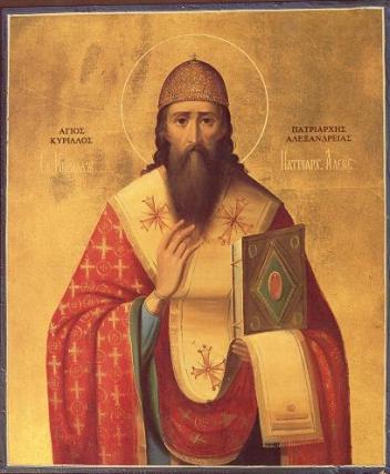 Sfântul Chiril, Arhiepiscopul Alexandriei
