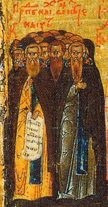 Sfinții Părinți uciși în Mănăstirea Sf. Sava cel Sfințit