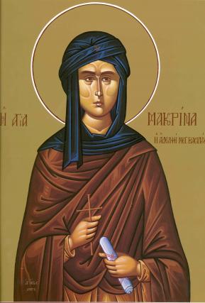 Sfânta Cuvioasă Macrina, sora Sfântului Vasile cel Mare