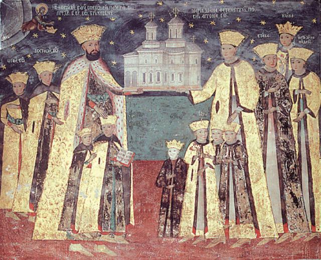 Familia domnitorului Constantin Brâncoveanu