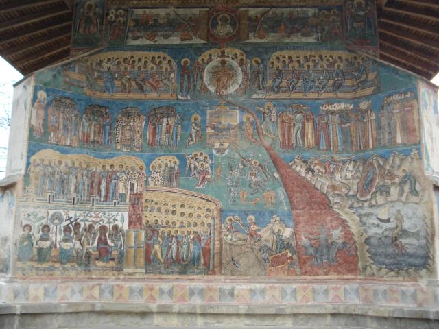 Frescă Mănăstirea Voroneț