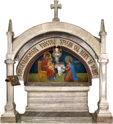 Mormântul domnitorului Ștefan cel Mare și Sfânt