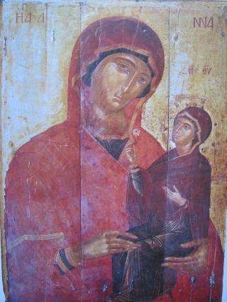 Sfânta Ana și Sfânta Fecioară Maria