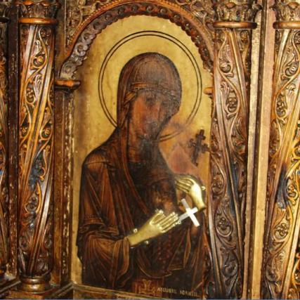 Icoana Sfânta Parascheva - Biserica Sfântul Gheorghe Nou Bucuresti