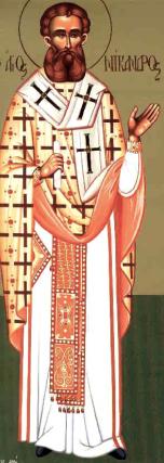 Sfântul Sfinţit Mucenic Nicandru, Episcopul Mirelor