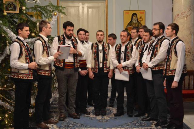 Colindători la Reşedinţa Mitropolitană - Corul Byzantion