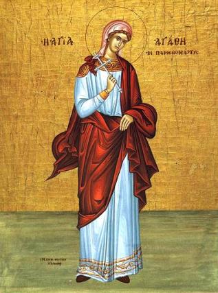 Sfânta Muceniță Agata
