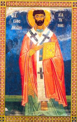 Sfântul Ierarh Leon, Episcopul Cataniei
