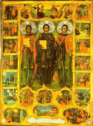 Sfinții Cuvioși Mucenici Acachie, Ignatie și Eftimie