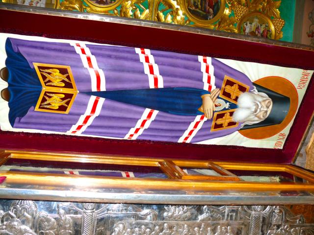 Moaştele Sfântului Ierarh Luca al Crimeei