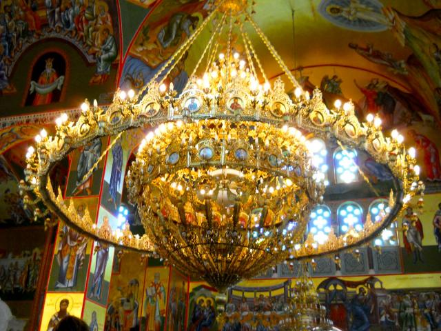 Candelabru Mănăstirea Sfântului Gherasim din Kefalonia