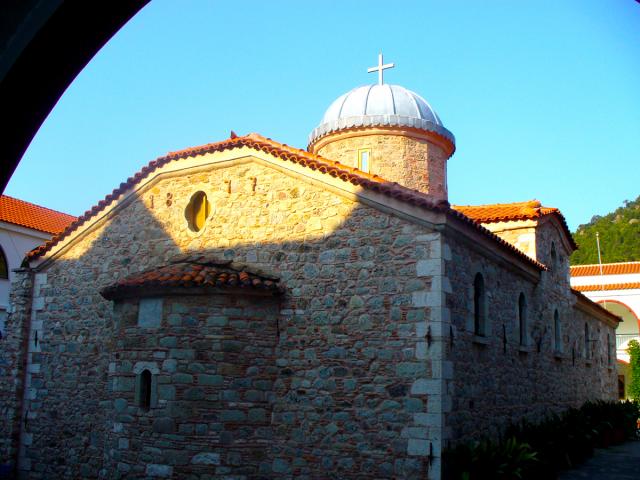 Mănăstirea Schimbarea la Faţă, a Cuviosului David din Evia