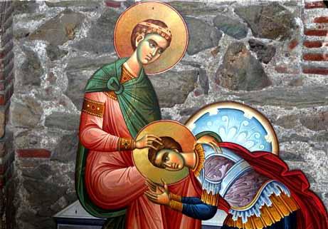 Sfântul Mucenic Dimitrie Izvorâtorul de Mir şi Sfântul Nestor