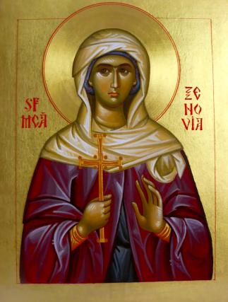 Sfânta Muceniţă Zenovia, sora Sfântului Mucenic Zenovie