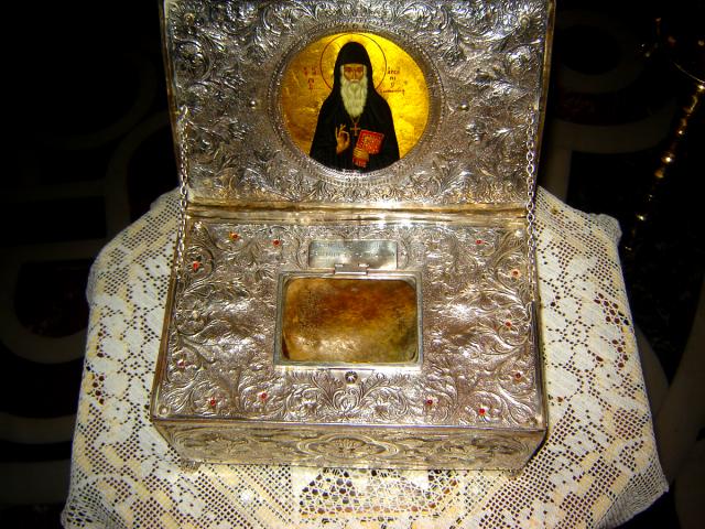 Moaştele Sfântului Arsenie Capadocianul